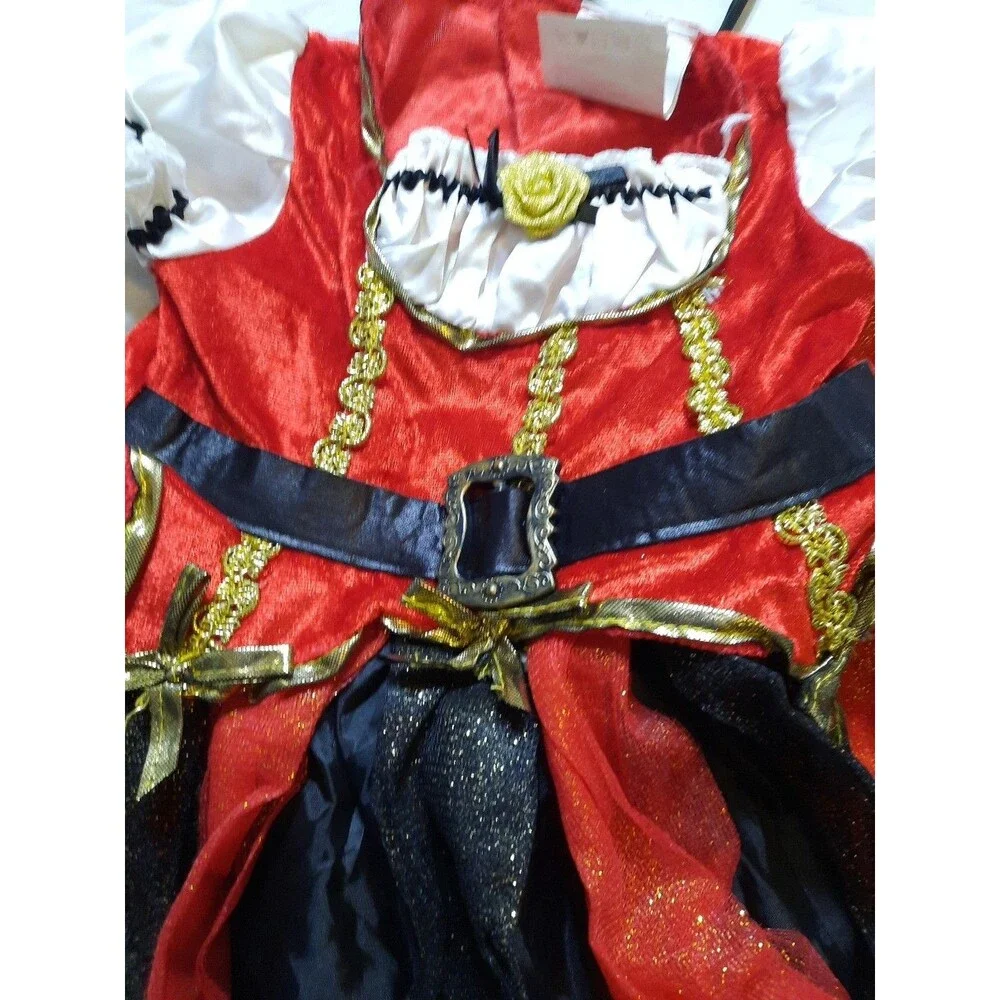 Baby Girls Pirate Costume 6 to 12 Months Dress & Headband